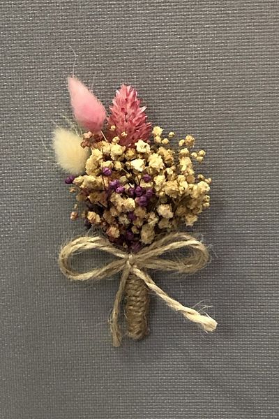 Hobigram Powder Chips Collar Flower to the Most Beautiful Brides – Τεχνητό & Ξηρό Λουλούδι, Κομψό Σχέδιο, Γυναικείο Αξεσουάρ – Y
