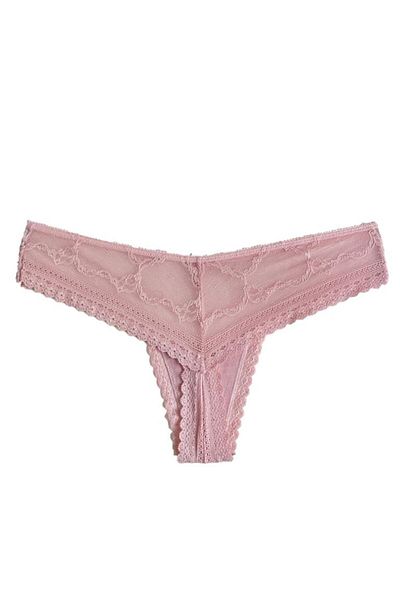 Betimoda Chiloți brazilian din dantelă Dusty Pink