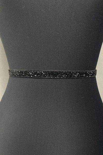 Hobigram Handmade Belt Bead Embroidered Thin Dress Belt Waist Accessory – Belt, Stylish Design