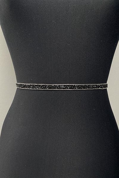 Hobigram Handmade Belt Bead Embroidered Elegant Dress Belt Waist Accessory – Belt, Stylish Design