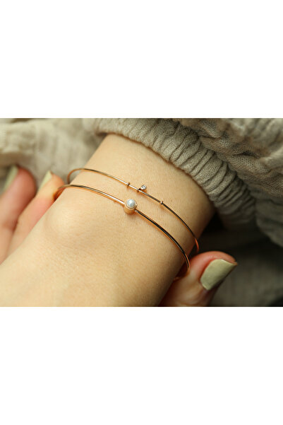 Reis Kuyumculuk Thin Pearl Bangle