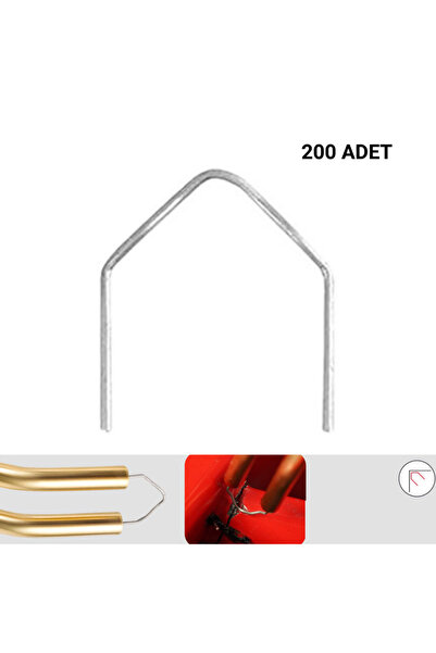 Prolektro 200 ADET 0,8MM V TİP PLASTİK KAYNAK ZIMBA TELİ