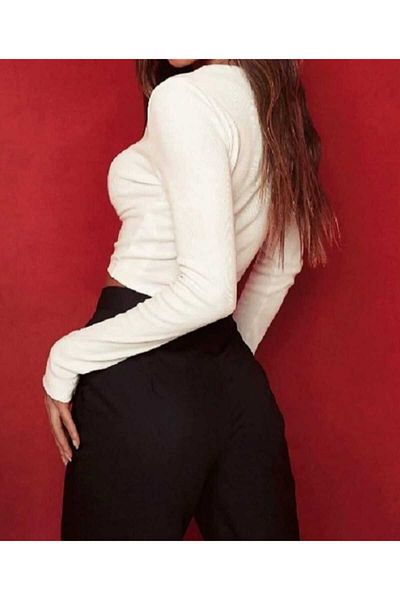 FRİYA Long Sleeve Crop