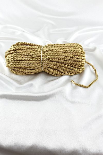 Hobigram Πλεξούδα Σχοινί Μουσταρδί Κίτρινο Σχοινί 8 mm – Σχοινί πλεξίματος, Κομψό Σχέδιο, Γυναικείο Αξεσουάρ – Σχοινί Πλεξίματος – Σχοινί Πλεξίματος