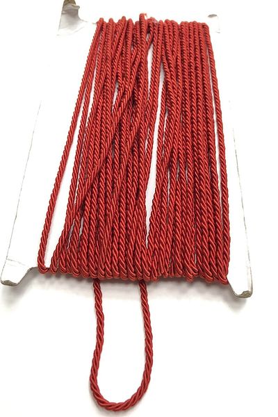 Hobigram Πλεξούδα Σχοινί Κόκκινο Σχοινί Κορδόνι 3 Mm 1 Mt – Σχοινί Πλεξούδας, Κομψό Σχέδιο, Γυναικείο Αξεσουάρ – Σχοινί Πλεξούδας – Σχοινί Πλεξούδας