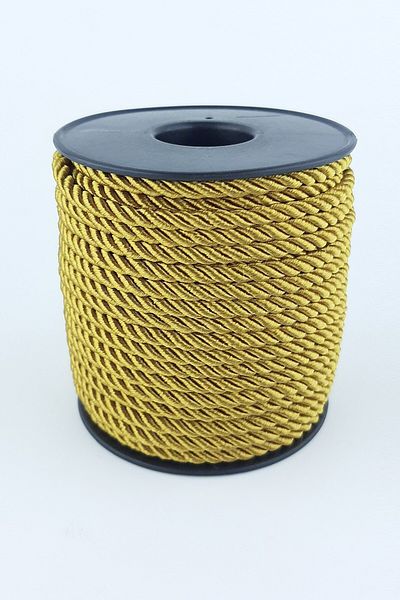 Hobigram Πλεξούδα Κλωστή Μουσταρδί Κίτρινο Kordonip 3 Mm 25 Mt – Κλωστή πλεξίματος, Κομψό Σχέδιο, Γυναικείο Αξεσουάρ – Κλωστή πλεξίματος – Πλεξ