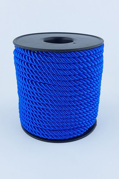 Hobigram Πλεξούδα Ipi Saks Blue Cordip 3 Mm 25 Mt – Πλεξούδα, Κομψό Σχέδιο, Γυναικείο Αξεσουάρ