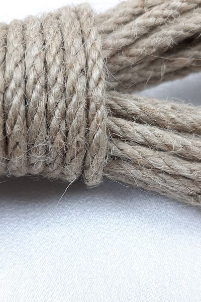 Hobigram Πλεκτό σχοινί σχοινί ψάθινο σχοινί 10 M 5 mm – Ειδικό σχέδιο, αξεσουάρ, ποιοτική παραγωγή, εντυπωσιακό στυλ