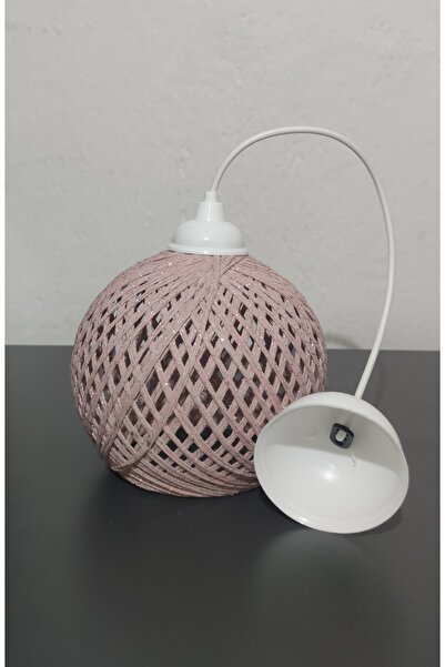 Koddiva Sarkıt Top Avize Pudra Pembe