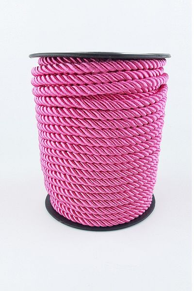 Hobigram Πλεξούδα Σχοινί Φούξια Κορδόνι Σχοινί 6 Mm 25 Mt – Σχοινί πλεξίματος, Κομψό Σχέδιο, Γυναικείο Αξεσουάρ – Σχοινί πλεξίματος – Σχοινί πλεξίματος