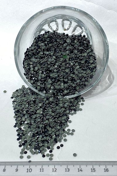 Hobigram Types of Lace Black Iron-On Stone 25 Gr – Lace, Stylish Design, Women's Accessory