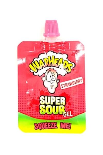 WarHeads Super Sour Gel Strawberry 20 G