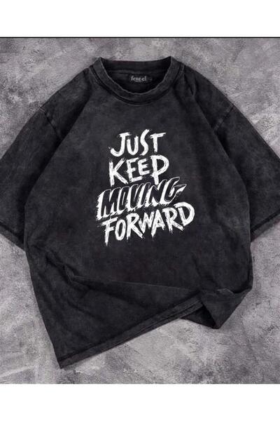 Violon تي شيرت "Just Keep" للجنسين قابل للغسل