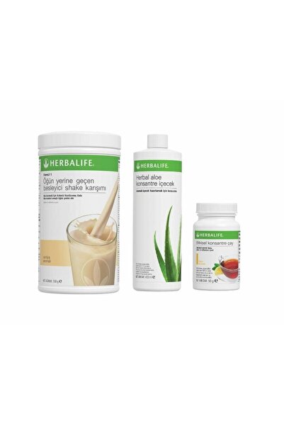Herbalife Hızlı Kilo Verme Seti (1 Shake Limonlu Çay Ve Aloe)
