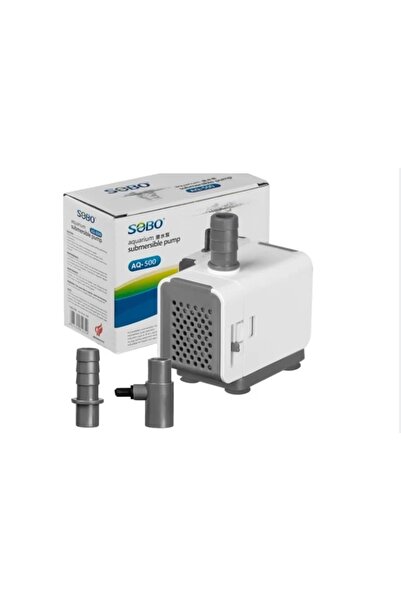 Sobo Akvaryum Sump (Kafa) Motoru 6W 500 LT/SAAT AQ-500