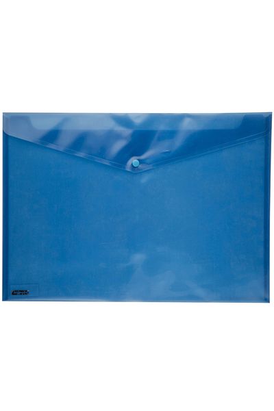 Bigpoint A3 Blue 12-Piece Snap-On File Bag