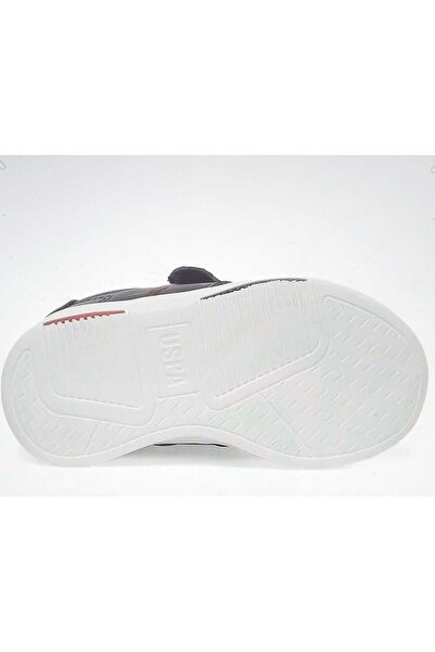 U.S. Polo Assn. WHITE SHOES U.S. Polo Assn. TRAVIS JR 3PR Kids Sneaker