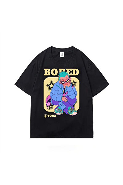 Violon Μαύρο μπλουζάκι Touz Punk Girl Street Style Oversize Unisex