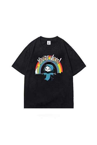 Violon Tricou negru oversize unisex You're Next