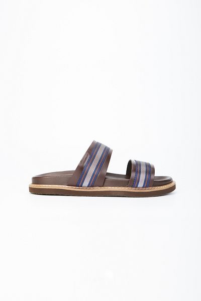 Tamer Tanca Men's Genuine Leather Daily Slippers 876 606 Erk Sndtl Y22