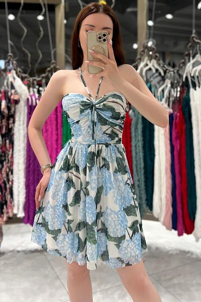 missswans Rochie Anna cu modele florale