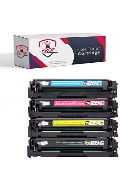 Prof Hp CF540A Takım Muadil Toner