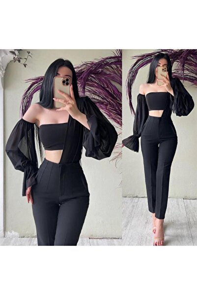 missswans Önü Flatolu Kumaş Pantolon