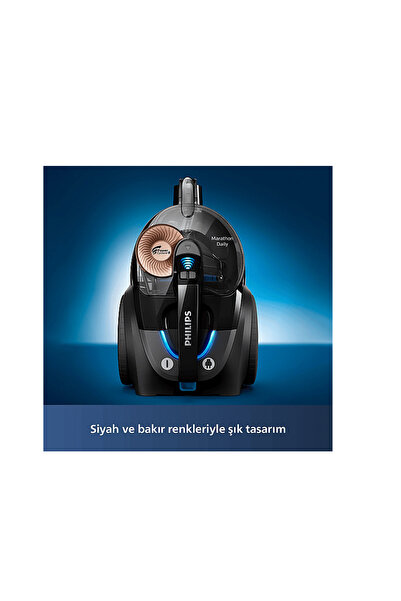 Philips Marathone Daily AllergyH13 filtre Toz Torbasız Elektrikli Süpürge