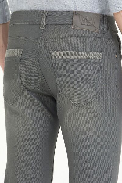 U.S. Polo Assn. U.S. POLO ERKEK SPOR SLİM FİT DENİM PANTOLON 1684279 PARKER 006 ANTRASİT