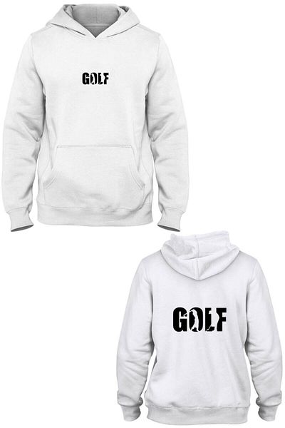 Pisa Art Φούτερ με κουκούλα με κουκούλα με κουκούλα Golf εμπρός πίσω Bll2015