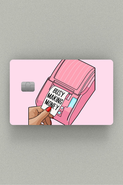 Namgo Para Kazanmakla Meşgul Kredi Kartı, Akbil Ve Kart Kaplama Stickerı