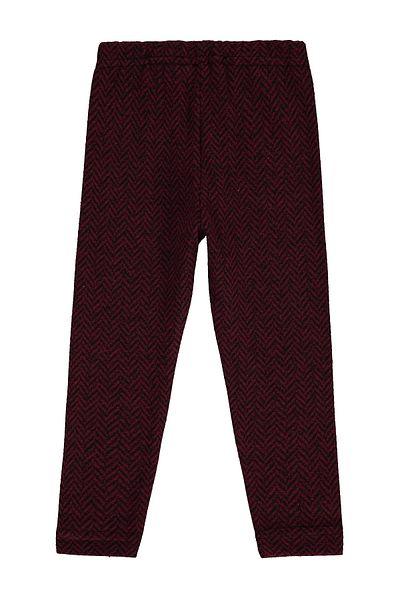 Civil Girls Girl's Tights 2-5 Years Claret Red