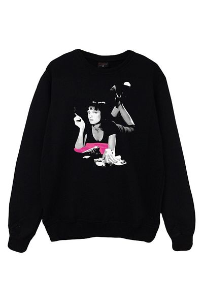 fame-stoned Суитшърт с качулка Stoned Pulp Fiction