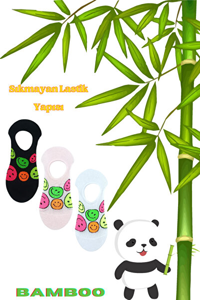 Limon Socks Безшевни детски чорапи с невидими маратонки от бамбук (3 чифта)