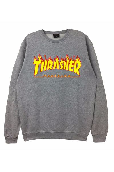 fame-stoned Φούτερ με στάμπα Thrasher
