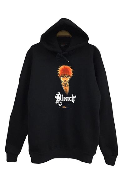 fame-stoned Суитшърт с качулка и принт Bleach