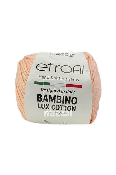 Etrofil Bambino Lux Cotton 70325 Ροζ