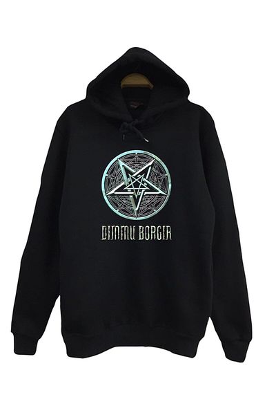 fame-stoned Суичър с качулка с щампа Dimmu Borgir
