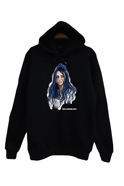 fame-stoned Шарен суичър Billie Eilish