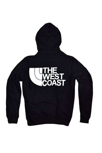 fame-stoned Детски суитшърт с щампа от West Coast