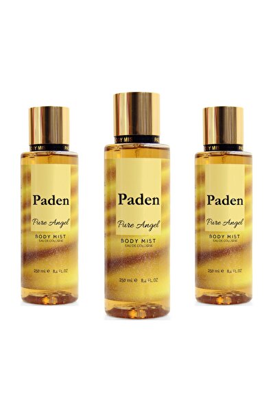 Paden Cosmetics 3 Adet Pure Angel Vücut Spreyi Seti 250 ml
