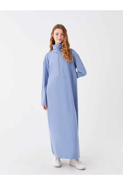 LC Waikiki Rochie hanorac pentru damă, uni, cu mânecă lungă, cu guler înalt