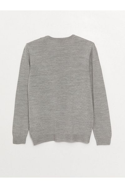 LC Waikiki Men's Knitwear Sweater - Long Sleeve, Crew Neck