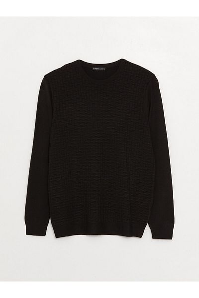 LC Waikiki Strickpullover für Herren – Langarm, Rundhalsausschnitt