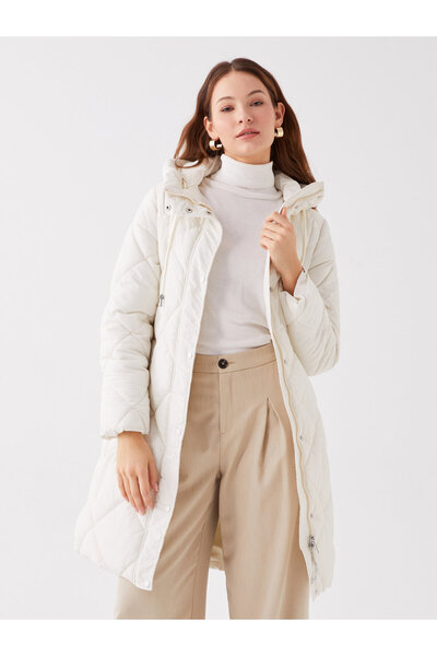 LC Waikiki Dámska prešívaná bunda Puffer - s kapucňou