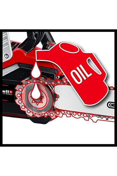 Einhell Ge-lc 36/35li Şarjlı Akülü Ağaç Motoru 36v+2x4.0 Starkit