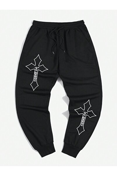 Adrift Ανδρικό Φούτερ με Γραφικό Σχέδιο  "Guys Cross Letter " και Κορδόνι στη...