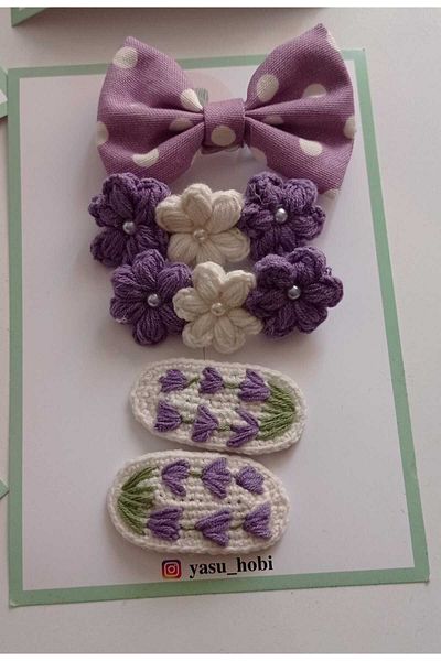 YS Yasu_hobi Purple Buckle Set