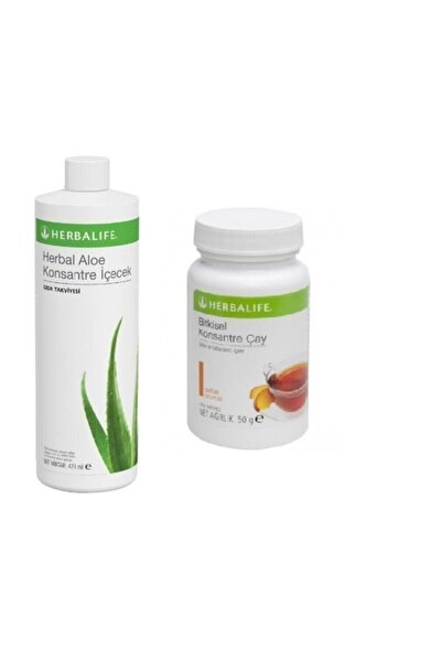 Herbalife Aloe Set + Şeftali Çay 50 Gr Hızlı Kilo Kontrol