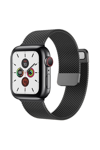 Alstrap Apple Watch Seri 6/7/8/9 10 Se Ultra 44mm-45mm 46mm-49mm Uyumlu Milan...